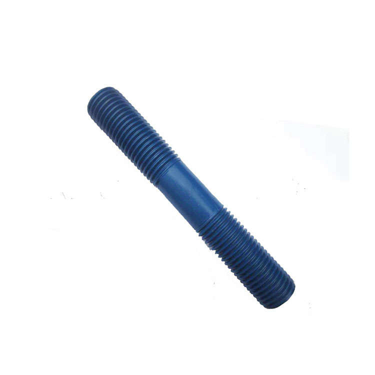 PTFE 테플론 블루 더블 엔드 스테인레스 스틸 316L 316 304 스터드 볼트